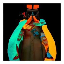 Mattel HPD80 Circuit Glow Racers Juguete de Carreras que Brilla en la Oscuridad para Niños a partir de 4 Años