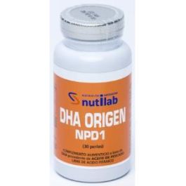 NUTILAB DHA Origen Npd1, 1000 mg de DHA de Aceite de Pescado, Suplemento Omega 3 en Perlas, 30 unidades Precio: 25.6899995. SKU: B1AK2WJ8LY