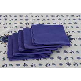 Mantel Tradicional DKD Home Decor Azul Blanco 250 x 0.5 x 150 cm Set de 9 (2 Unidades) Mantel Tradicional DKD Home Decor Azul Blanco 250 x 0.5 x 150 cm Set de 9 (2 Unidades)