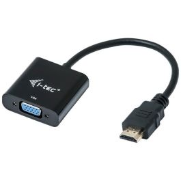 I-Tec HDMI2VGAADA - Adaptador conversor HDMI a VGA, Full HD 1080p, Macho a Hembra, Cable 0.15m, Negro Precio: 36.49999969. SKU: B1DAYF4WH8