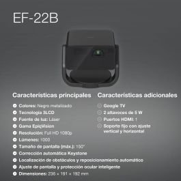 Proyector Epson V11HB38140 Full HD LCD 1920 x 1080 px