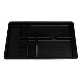 Bandeja Organizadora Q-Connect De Cajones Color Negro 364x225x21 mm