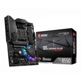 MSI 911-7C56-001 MPG B550 Gaming Plus Placa Base ATX AMD B550 Zócalo AM4 para AMD Ryzen, DDR4