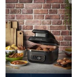 Russell Hobbs 26520-56 Freidora de Aire y Robot de Cocina SatisFry Air & Grill 5.5L Multifunción - Asar, Hornear, Dorar