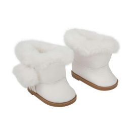 Set botas blancas con pelo para muñecos de 45 cm Precio: 9.9583. SKU: B14N536DS3