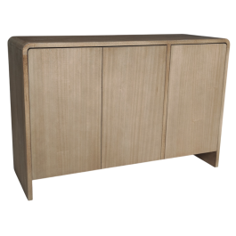 DKD Home Decor Aparador Urban de Paulownia y Olmo Marrón 110 x 38 x 75 cm con 3 puertas Precio: 226.59000023. SKU: B1E5GJ24E5