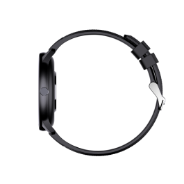 Leotec digital lifestyle Smartwatch Wave Negro Reloj Inteligente Multisport 1.28" Pantalla Full Touch, Pulsómetro, Oxímetro, Monitor de Sueño IP68 Android iOS