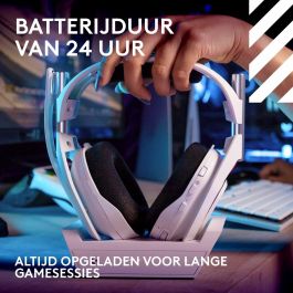 Logitech Astro A50 Lightspeed Pro-G Graphene LOG1737996545547 Auriculares Inalámbricos para Juegos - Xbox, PS5, Switch, PC/Mac - Blanco