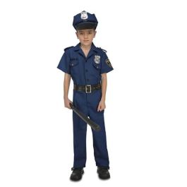 My Other Me Disfraz Infantil Policía 7-9 años con Sombrero, Camisa, Cinturón y Pantalones