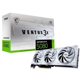 MSI RTX 5080 16GB GDDR7 3Fan OC White Tarjeta Gráfica Precio: 1778.50000031. SKU: B18GB5R8FH