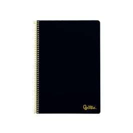 Liderpapel Cuaderno Espiral Smart Din A4 Tapa Blanda 80 Hojas 75g Rayado Horizontal con Margen Negro Liderpapel Cuaderno Espiral Smart Din A4 Tapa Blanda 80 Hojas 75g Rayado Horizontal con Margen Negro