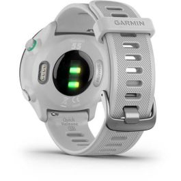 Garmin Forerunner 55 Reloj GPS Blanco con Monitor de Frecuencia Cardíaca para Correr y Natación