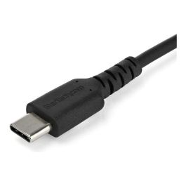 StarTech Cable USB-C a USB-C 2m (RUSB2AC2MB) para Carga Rápida 60W, DisplayPort Alt Mode, Blindaje Doble, TPE y Aramida