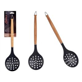 Espumadera de Nylon con Mango de Madera de Haya 34.3 cm - Kinvara (48 Unidades) Precio: 107.49999975. SKU: S3608561