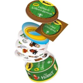 Asmodee ASM3558380128908 Dobble: El Señor de los Anillos - Juego de cartas de agilidad visual y rapidez