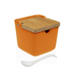 Azucarero Versa Naranja Cerámica 8,8 x 8,5 x 8,8 cm Precio: 7.49999987. SKU: B15NNN8VFD