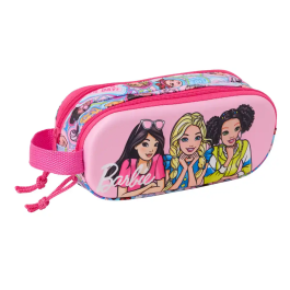 SAFTA Portatodo 3D Barbie Doble con Dos Compartimentos Separados 21x6x8cm Precio: 8.49999953. SKU: B1DL9FRWSC