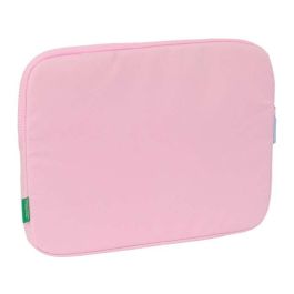 Funda para Portátil Benetton Pink Rosa 15,6'' 39,5 x 27,5 x 3,5 cm Funda para Portátil Benetton Pink Rosa 15,6'' 39,5 x 27,5 x 3,5 cm