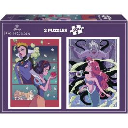 EDUCA AAAQE71934 Puzzle Villanos y Princesas Disney 2x500 piezas Precio: 27.50000033. SKU: B16M9D45SS