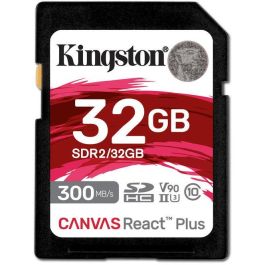 Tarjeta de Memoria Micro SD con Adaptador Kingston SDR2/32GB 32 GB SDXC UHS-II 8K Ultra HD (Reacondicionado A) Precio: 44.9499996. SKU: S55150528