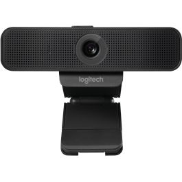 Logitech C925e Webcam Empresarial HD 1080p con Autoenfoque, Micrófonos Duales, Tapa de Privacidad y Certificada para Teams y Zoom