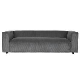 Sofa Moderno DKD Home Decor Gris Claro 95.5 x 66.5 x 224 cm