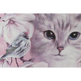 Cuadro Shabby DKD Home Decor Rosa Lila 1.8 x 70 x 50 cm (2 Unidades) Cuadro Shabby DKD Home Decor Rosa Lila 1.8 x 70 x 50 cm (2 Unidades)