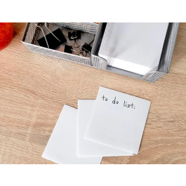 Liderpapel Taco de Papel Blanco sin Encolar 400 Hojas 95x90x40 mm 80 gr