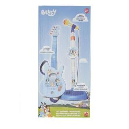 Guitarra y microfono con pie extensible bluey (altura regulable) 60x30x17 cm Guitarra y microfono con pie extensible bluey (altura regulable) 60x30x17 cm