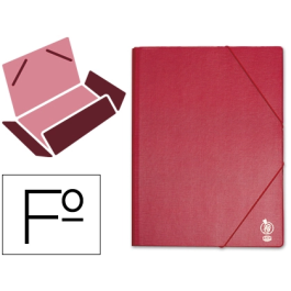 Liderpapel Carpeta Gomas Tres Solapas Plástico Folio Color Rojo 240 x 335 mm Precio: 4.79000038. SKU: B1H4HQCERS