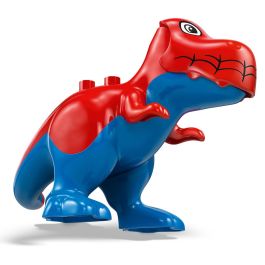 LEGO 10463 DUPLO Marvel Dinosaurio Spidey Rex vs Duende Verde - Set de Construcción con Figuras para Niños +2 Años