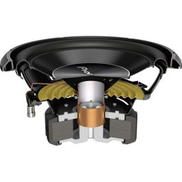 Pioneer TS-A250S4 Subwoofer activo para coche 1300W 25cm (10 pulgadas) Transductor de altavoz de subgraves negro 4 ohmios