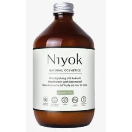 NIYOK Enjuague Bucal Aceite de Coco con Menta y 5 Aceites, Antibacteriano, Sin Flúor, Vegano, Cosmos Natural 500 ml Precio: 11.49999972. SKU: B1KLHCZAWY