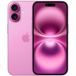 Smartphone Apple iPhone 16 128GB/ 6.1"/ 5G/ Rosa Smartphone Apple iPhone 16 128GB/ 6.1"/ 5G/ Rosa