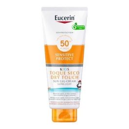 Eucerin SUN SENSITIVE PROTECT KIDS Gel Crema SPF50+ Para Niños Piel Muy Sensible, Sin Fragancia y Resistente al Agua 400ml Precio: 27.59000013. SKU: B1E97VZ8WQ