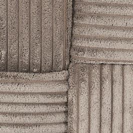 Home Deco Factory Puf Trenzado Scott Taupe Colección Cocooning