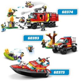Juego de construccion lancha de rescate de bomberos lego city Juego de construccion lancha de rescate de bomberos lego city