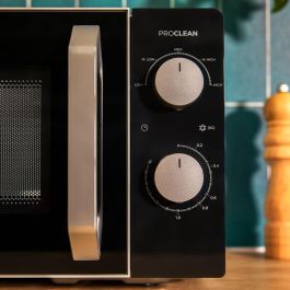 Cecotec Microondas Inverter Proclean 2010 19 L 700 W Acero Negro Temporizador Giratorio