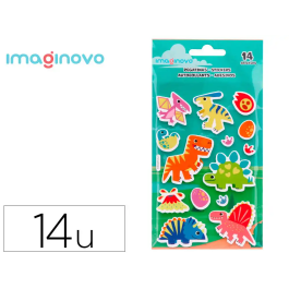 Imaginovo Pegatinas Luminosas Dinosaurios con Relieve 190x105 mm Precio: 1.49999949. SKU: B1H273JEPS