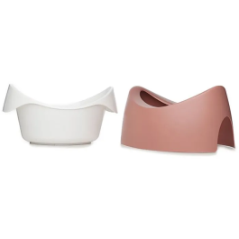 Thermobaby Orinal de Entrenamiento Pottyboo Rosa y Blanco para Bebés y Niños - THE3023192713807