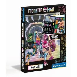Clementoni CLE8005125187881 - Monster High Makeup Set: Paleta de Maquillaje con Polvos, Sombras y Lápices