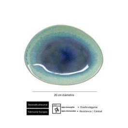 Ocean Green Plato Organic 20 Cm (6 Unidades) Ocean Green Plato Organic 20 Cm (6 Unidades)