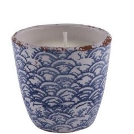 Vela Tiesto Escamas Azul Squap11 Citronela 11X10Cm Precio: 13.6900005. SKU: B1BMCKCZQE