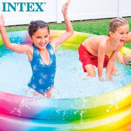 Piscina Hinchable Intex 58449Np 3 Aros Multicolor 168X38Cm