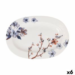 Bandeja de Aperitivos Toscana Flores Ovalado 27 x 7 x 1,5 cm (6 Unidades) Precio: 22.49999961. SKU: B18D58QQP8