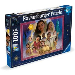 Ravensburger-Puzzle 100 piezas XXL - El Reino de los Deseos/Disney Wish-4005555010487-A partir de 6 años