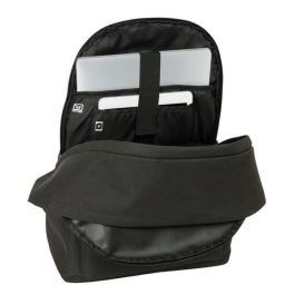 Mochila para Portátil Eckō Unltd. WORLDWIDE Negro 31 x 44 x 18 cm