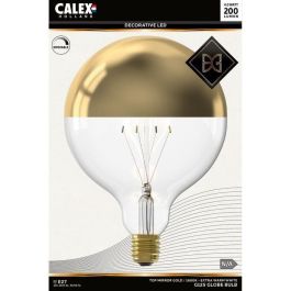 Bombilla LED E27 - CALEX - TOP MIRROR G125 - Filamento recto - 4 W - 200 lm - 1800 K - Oro