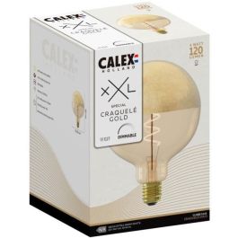 Bombilla LED E27 - CALEX - ESPECIALES XXL G125 - Filamento espiral simple - 4 W - 120 lm - 1800 K - Oro