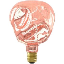 Bombilla LED E27 - CALEX - G125 NEO ORGANIC - Filamento flexible - 4 W - 70 lm - 1800 K - Regulable - Rosa